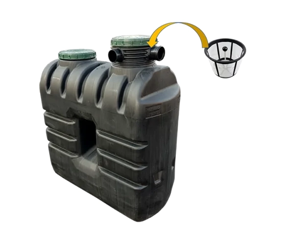 Podziemny zbiornik na wodę deszczową 1500 L