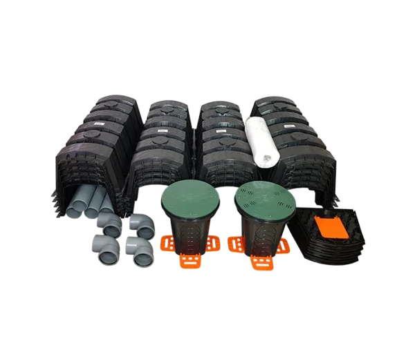 Oczyszczalnia osadnikowa z tunelami rozsączającymi 3000L