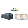 Kontener Mieszkalny 700 x 300 Dwa pokoje i WC 100mm PUR