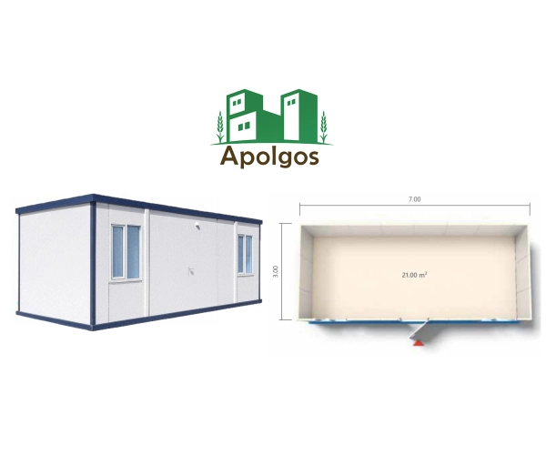 Kontener Mieszkalny 700 x 300 PUR 100mm